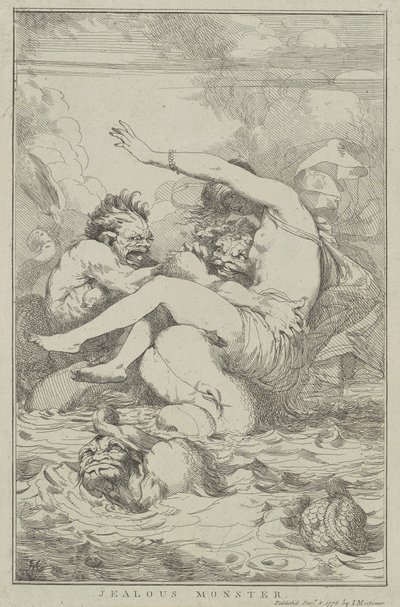 kıskanç canavar by John Hamilton Mortimer