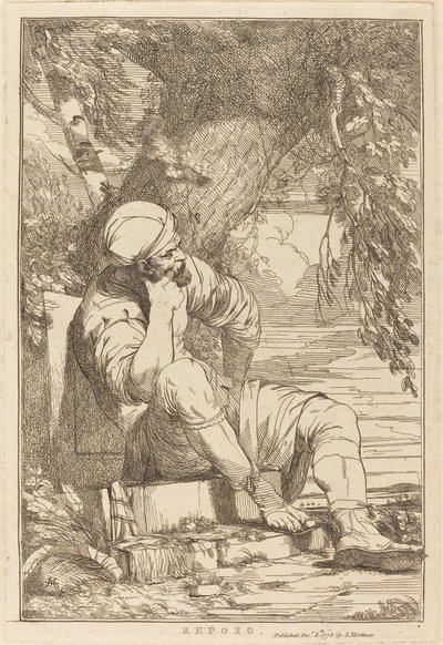 dinlenmek by John Hamilton Mortimer