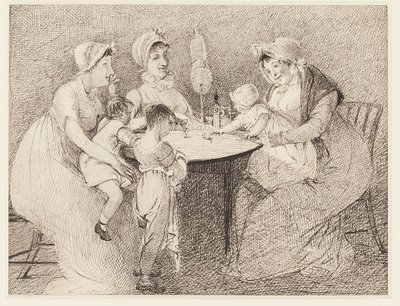Bir çocuğun dönen oyunu, 1807 by John Harden