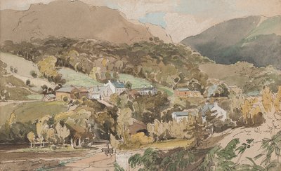 Clappersgate, 1812 (kağıt üzerinde wc) by John Harden