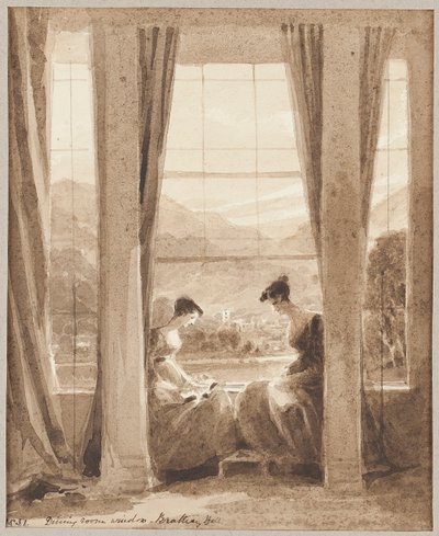 Çizim Odası Pencereleri, Brathay Salonu by John Harden