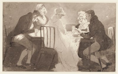 Masada grup, 1806 (kağıt üzerinde wc) by John Harden