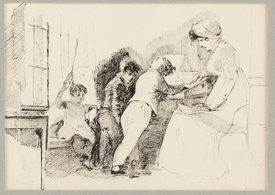 Jessy, Robert, Joseph ve Sophie, 1818 by John Harden