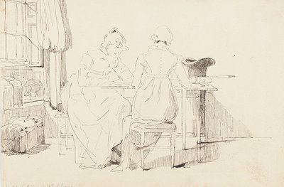 Whitehaven'da Beklerken, 1811 by John Harden