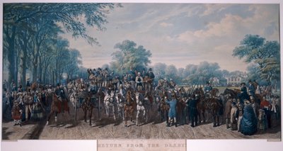 Clapham Common, Wandsworth, Londra, 1862 by John Harris