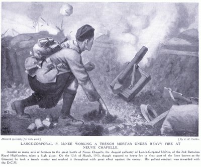 Lance Onbaşı P McNee, Neuve Chapelle