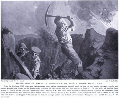 Sapper Pollitt, Haziran 1915