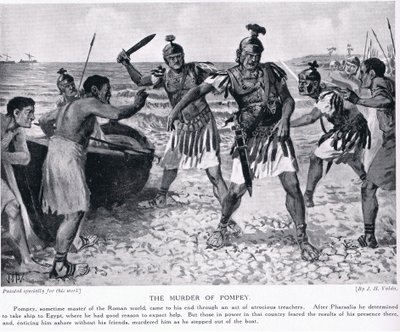 Pompey'in öldürülmesi by John Harris Valda