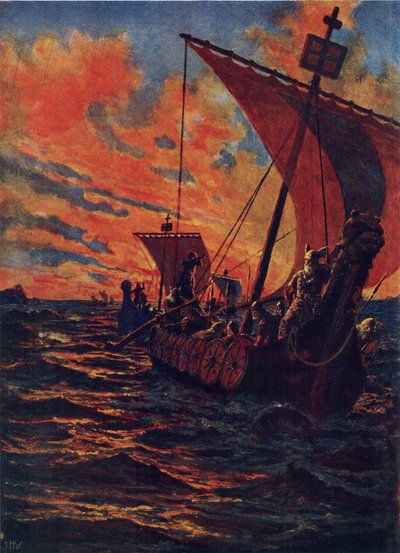 Vikinglerin dönüşü by John Harris Valda