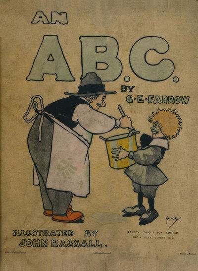 Bir A.B.C. of Everyday People / J. Hassall / İllüstrasyon, 1903 by John Hassall