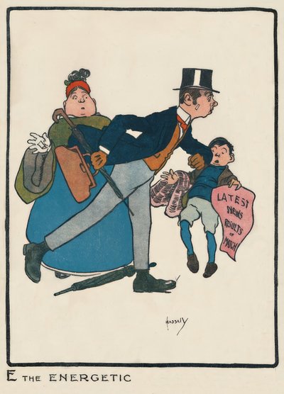 E Enerjik / J. Hassall / çizim, 1903 by John Hassall