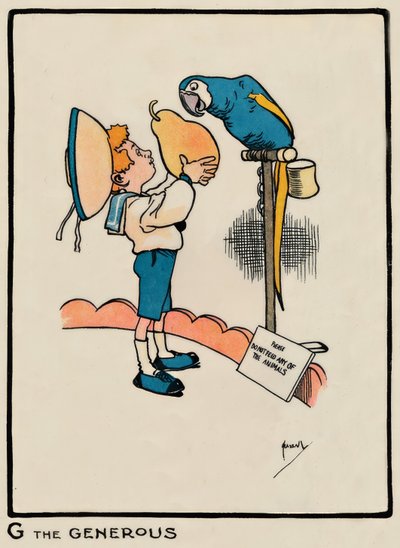 Cömert G / J. Hassall / Zeichnung, 1903 by John Hassall