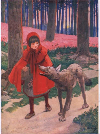 Kırmızı Başlıklı Kız by John Hassall
