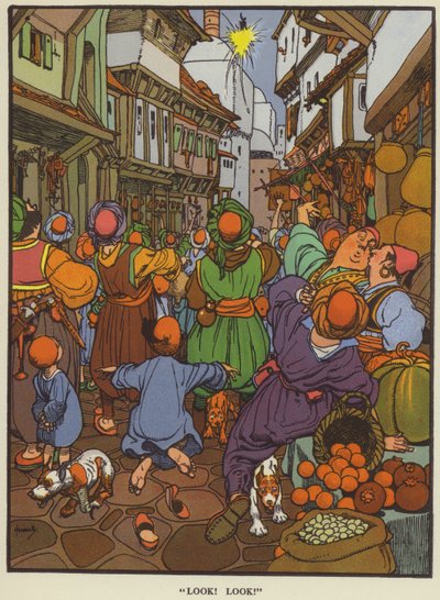 "Bak bak!" (renkli taş) by John Hassall