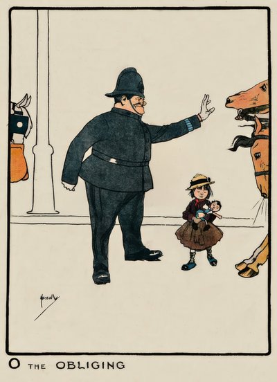 O Zorunluluk / J. Hassall / çizim, 1903 by John Hassall