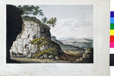 Serbest Taş Ocakları. Bath, Somersetshire yakınında görüntüle by John Hassell