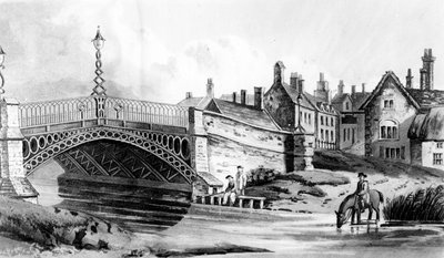 Newport Pagnell, Bucks, 1819 by John Hassell