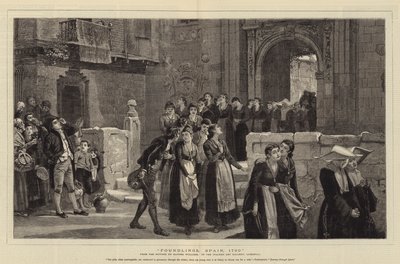 Foundlings, İspanya, 1790 by John Haynes Williams