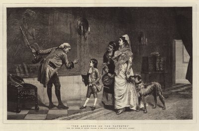 Goblen Üzerindeki Ata by John Haynes Williams