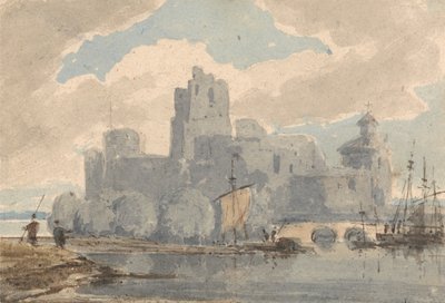 Deniz kıyısındaki kale by John Henderson
