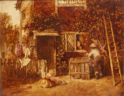 Hoş Geldiniz Oyalaması (gemide yağ) by John Henry Dell