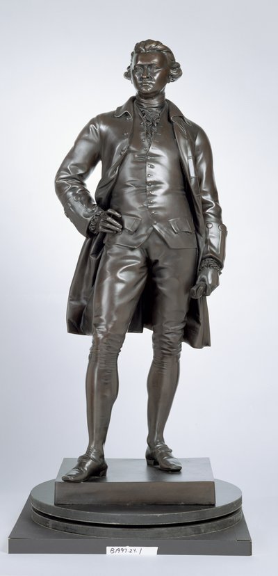 Edmund Burke (1729-97) 1865 (bronz) by John Henry Foley