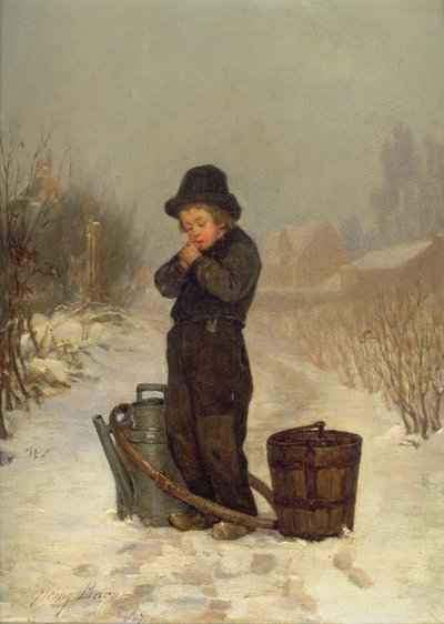 Ellerini Isınmak, 1867 by John Henry Frederick Bacon