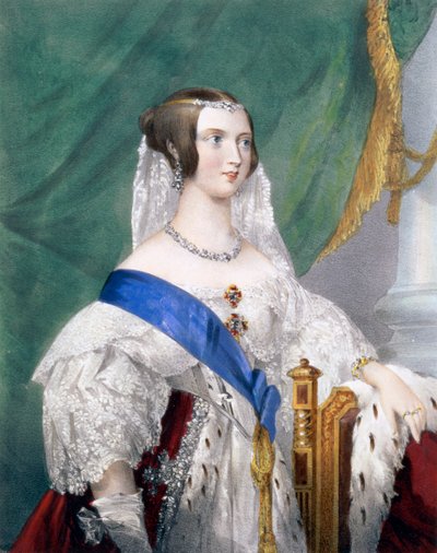 Kraliçe Victoria, 19. yüzyıl. by John Henry Lynch