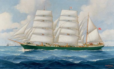 Barque Kilmeny by John Henry Mohrmann