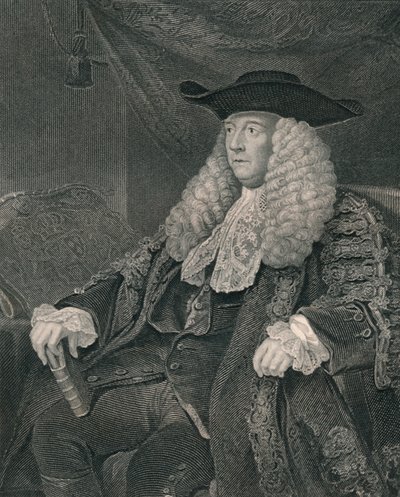Charles Pratt, Birinci Earl Camden, 19. yüzyılın ortaları. by John Henry Robinson