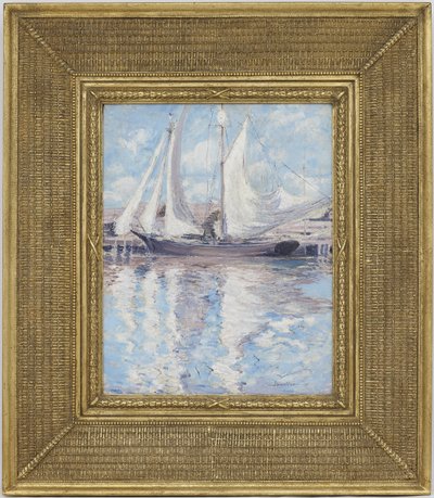 Kurutma Yelkenleri, c.1900 by John Henry Twachtman