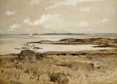 Gloucester Sahili, by John Henry Twachtman