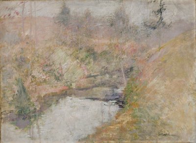 Baldıran Havuzu, ca. 1890-1900. by John Henry Twachtman