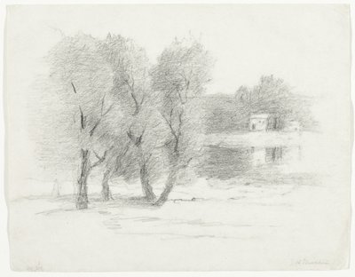 Manzara, 19. yüzyılın sonu - 20. yüzyılın başı by John Henry Twachtman