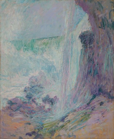 Niagara Şelalesi, yaklaşık 1894. by John Henry Twachtman