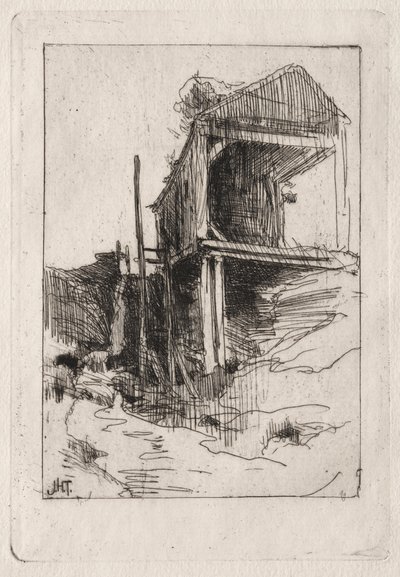 Eski Değirmen, Branchville, Connecticut. by John Henry Twachtman