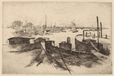 Liman, Bridgeport by John Henry Twachtman