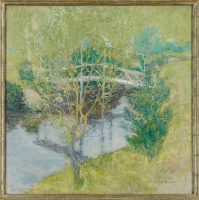 Beyaz Köprü, 1895 dolayları by John Henry Twachtman