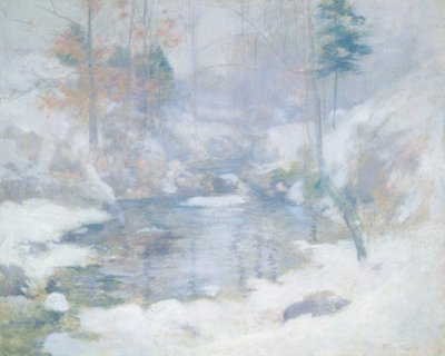 Kış Harmonisi, c. 18901900. by John Henry Twachtman
