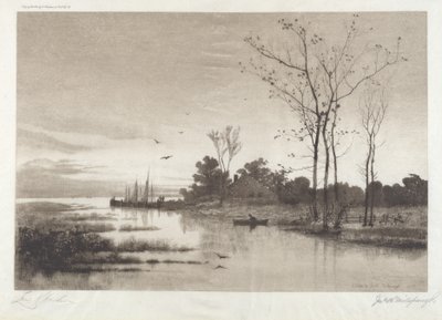 Shrewsbury Nehri by John Hill Millspaugh