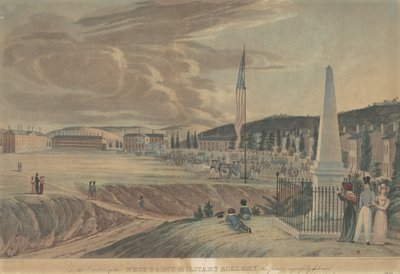 Amerika Birleşik Devletleri Askeri Akademisi, Güneye Bakmak by John Hill, after George Catlin