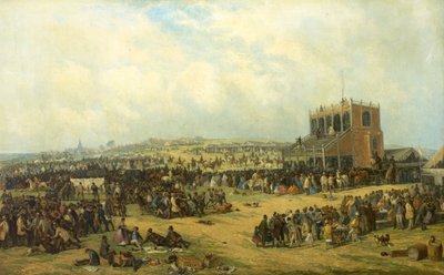 Yarıştan Önce (Nottingham Yarışları), 1865 by John Holland