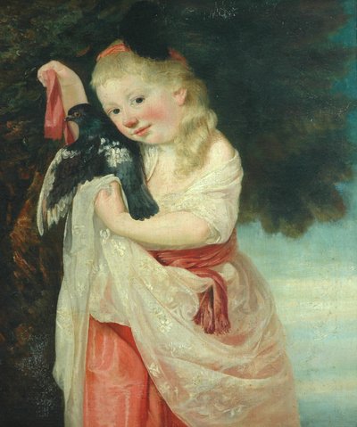 Kuşlu Kız by John Hoppner