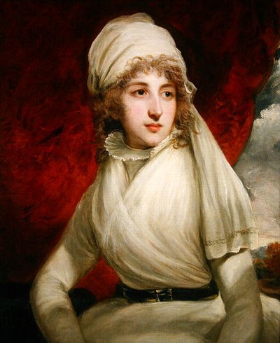 Bayan Richard Palmer (tuval üzerine yağlı boya) by John Hoppner