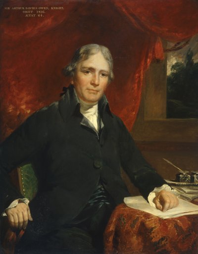 Sör Arthur Davies Owen, Şövalye by John Hoppner