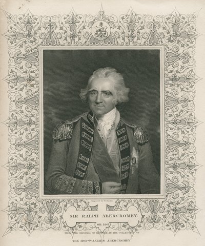 Sir Ralph Abercromby, Lieut