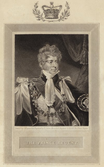 Prens Regent, gelecekteki George IV by John Hoppner