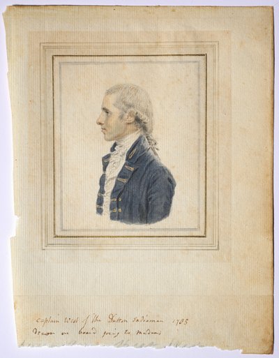 Dutton Indianman'dan Sir Kaptan Batı'nın portresi by John I Smart