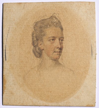 Kadın Portresi, c. 1775. by John I. smart