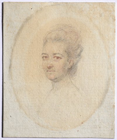 Kadın Portresi, c. 1775. by John I. smart